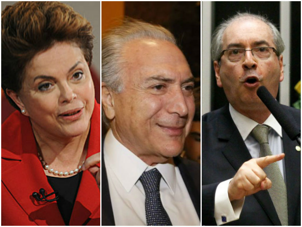 Dilma-Temer-e-Cunha